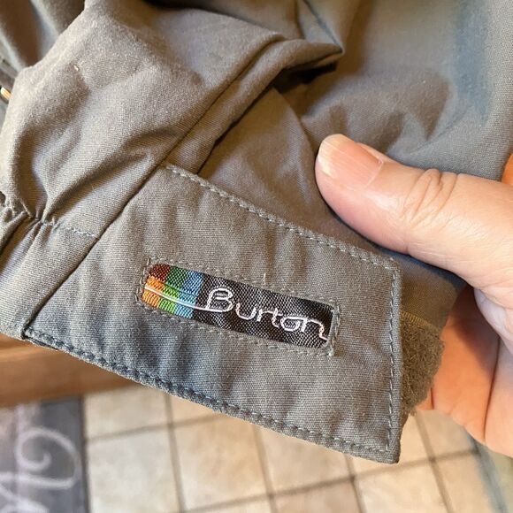 BURTON Snowboards Bio-Lite Storm-Lite Jacket Men's Sz M Gray White Waterproof - Picture 10 of 16